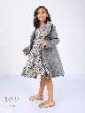 Check print dress with jacket (612)