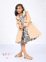 Check print dress with jacket (612)