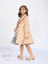 Check print dress with jacket (612)