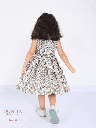 Check print dress with jacket (2831)