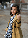Check print dress with jacket (613)
