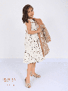 Winter dress with black jacket (114)
