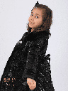 Winter dress with black jacket (114)
