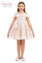 Princess collar dress for girls (33304PR)