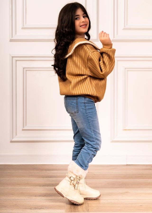 T8222-Girls Winter Dresses