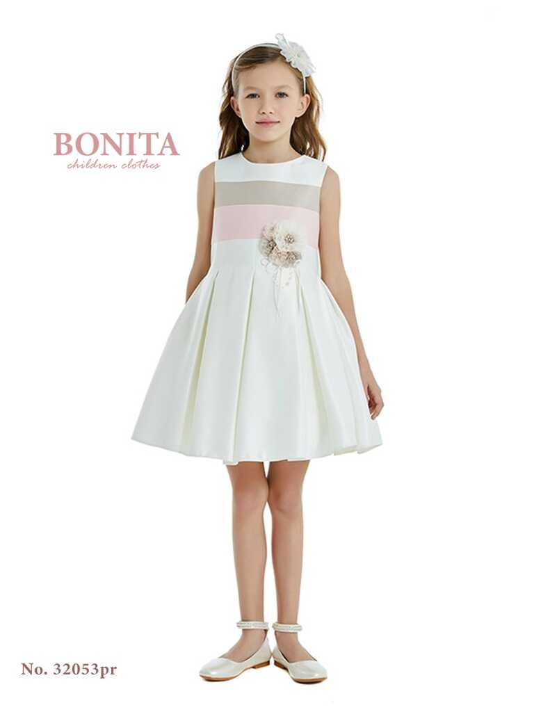 Casual dress for girls with crown (32053PR)