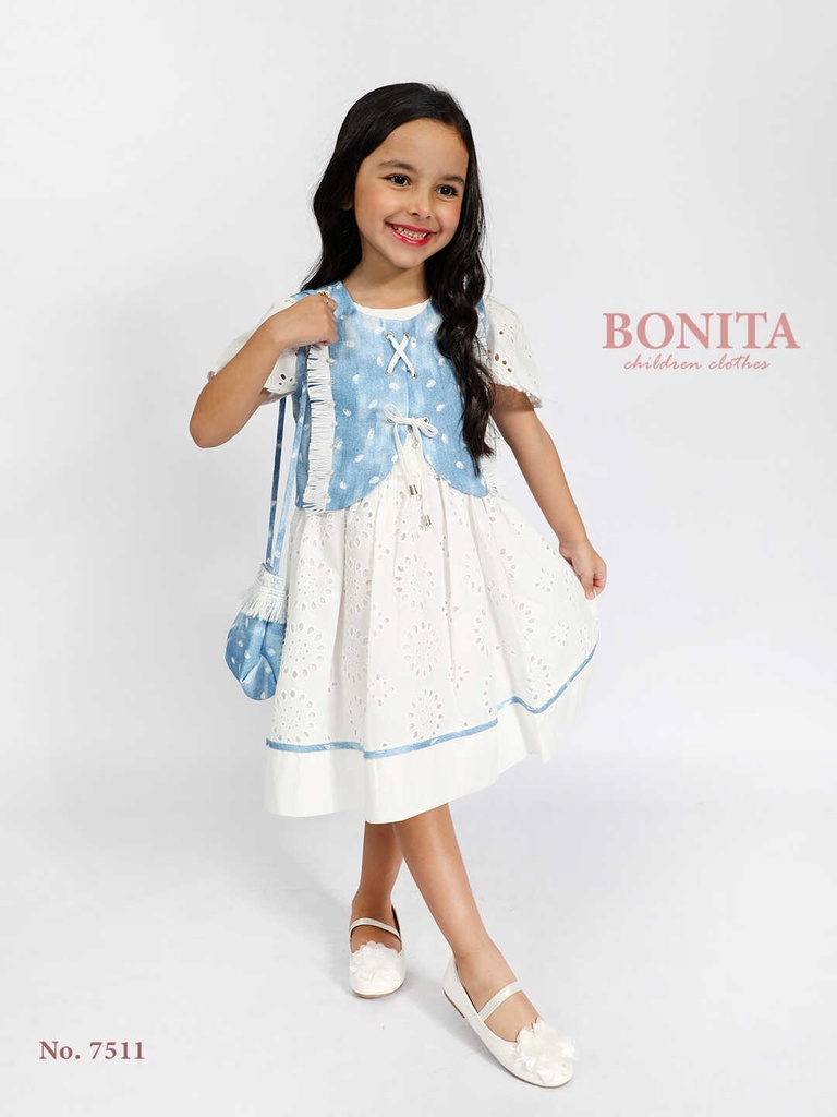 Casual dress with bag (7511)