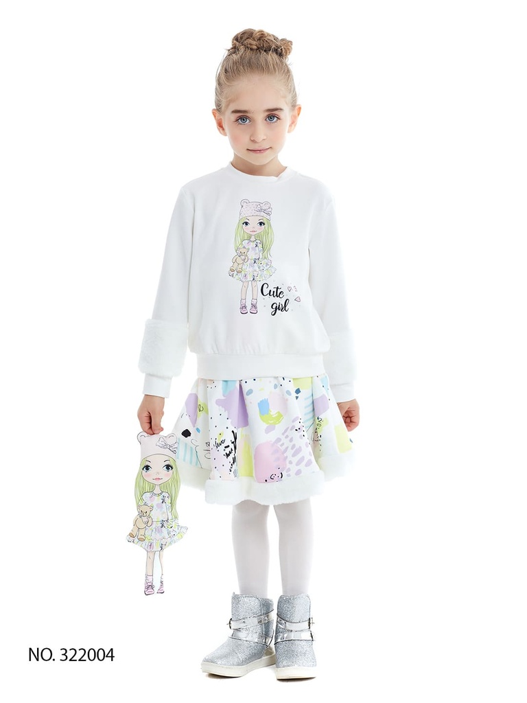 Girls' two-piece set (322004)