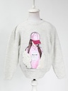 Girls' winter pullover (702)