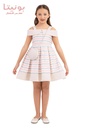 Princess collar dress for girls (33304PR)