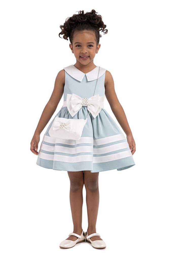 Satin Dress for Girls (33167PR)
