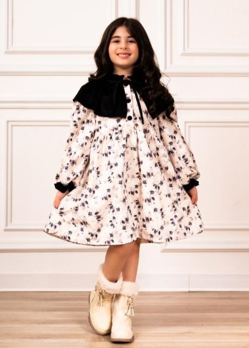 M88023-Girls Winter dress