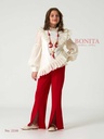 Girls' three-piece suit with necklace (2210)