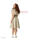 Winter dress with black jacket (503)