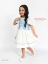 Winter dress with black jacket (503)