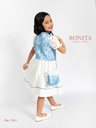 Winter dress with black jacket (503)