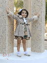 Winter dress with a beautiful blouse and jacket (602)