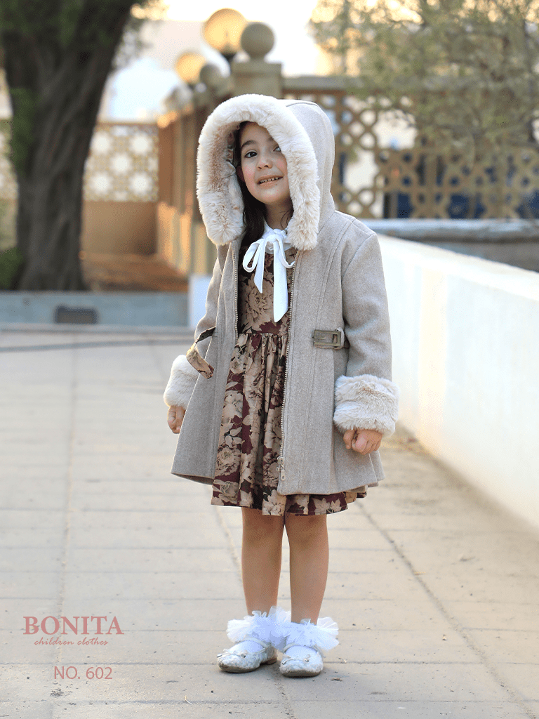 Winter dress with a beautiful blouse and jacket (602)