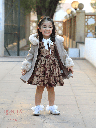 Winter dress with a beautiful blouse and jacket (602)
