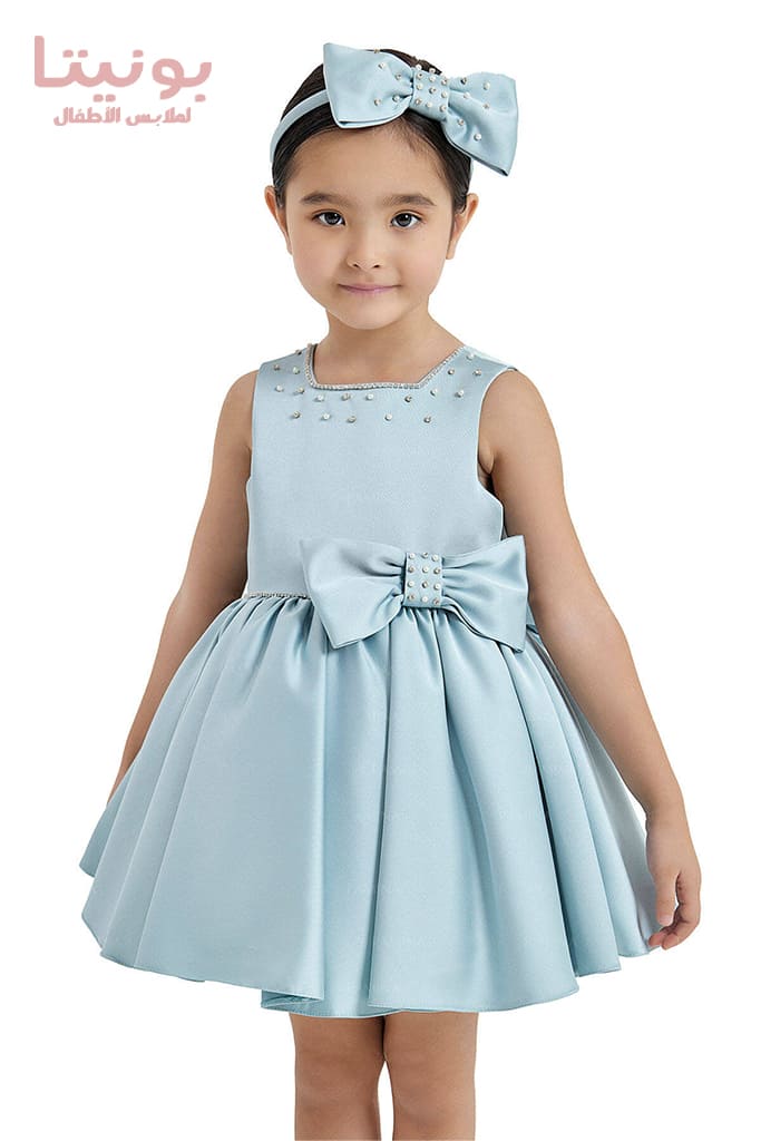 Baby Square-Collared Dress (33126PR)