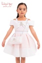 Princess-collar, dress for girls (33187PR)