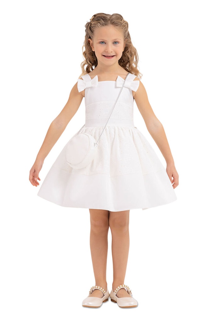 Strappy dress for girls (33314PR)